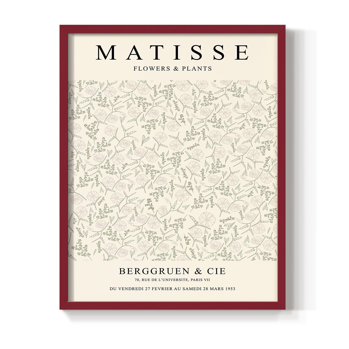 Matisse CCVI in Solid Wood 11 x 14 Framed Print