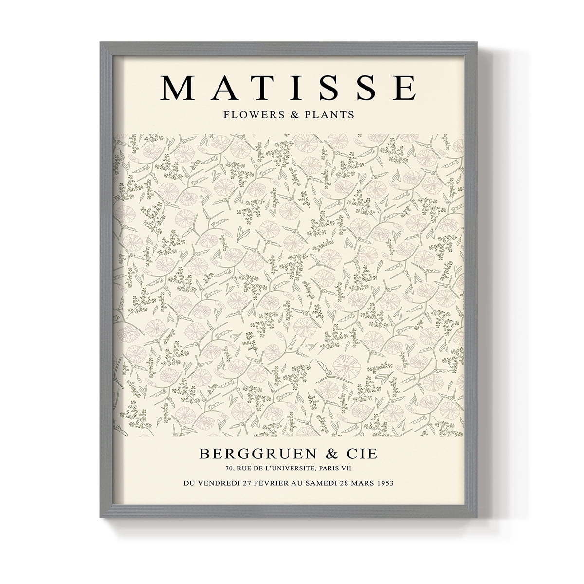 Matisse CCVI in Solid Wood 11 x 14 Framed Print