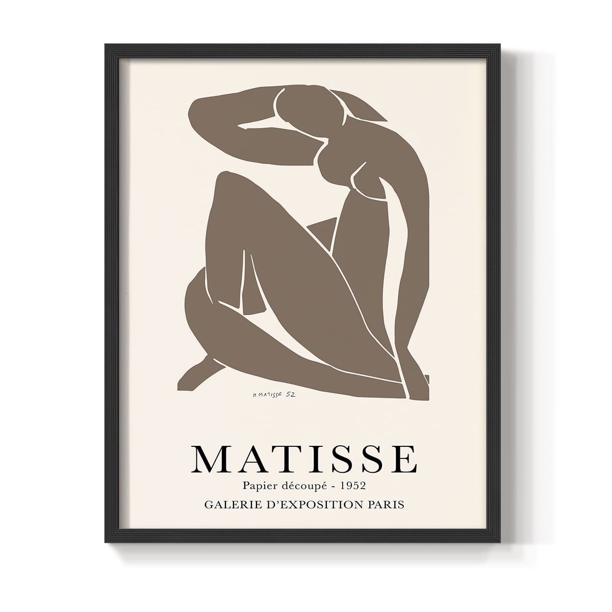 Matisse CCVI in Solid Wood 8 x 10 Framed Print