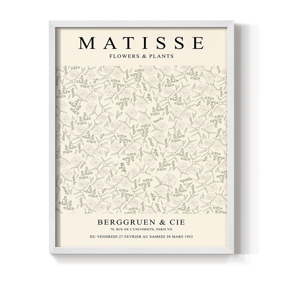 Matisse CCVI in Solid Wood 8 x 10 Framed Print