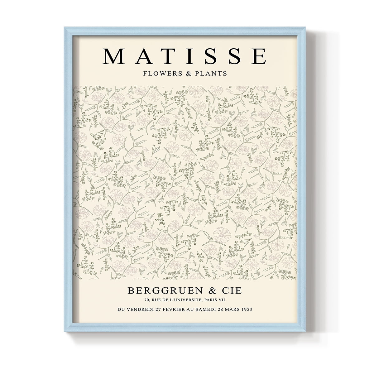 Matisse CCVI in Solid Wood 8 x 10 Framed Print
