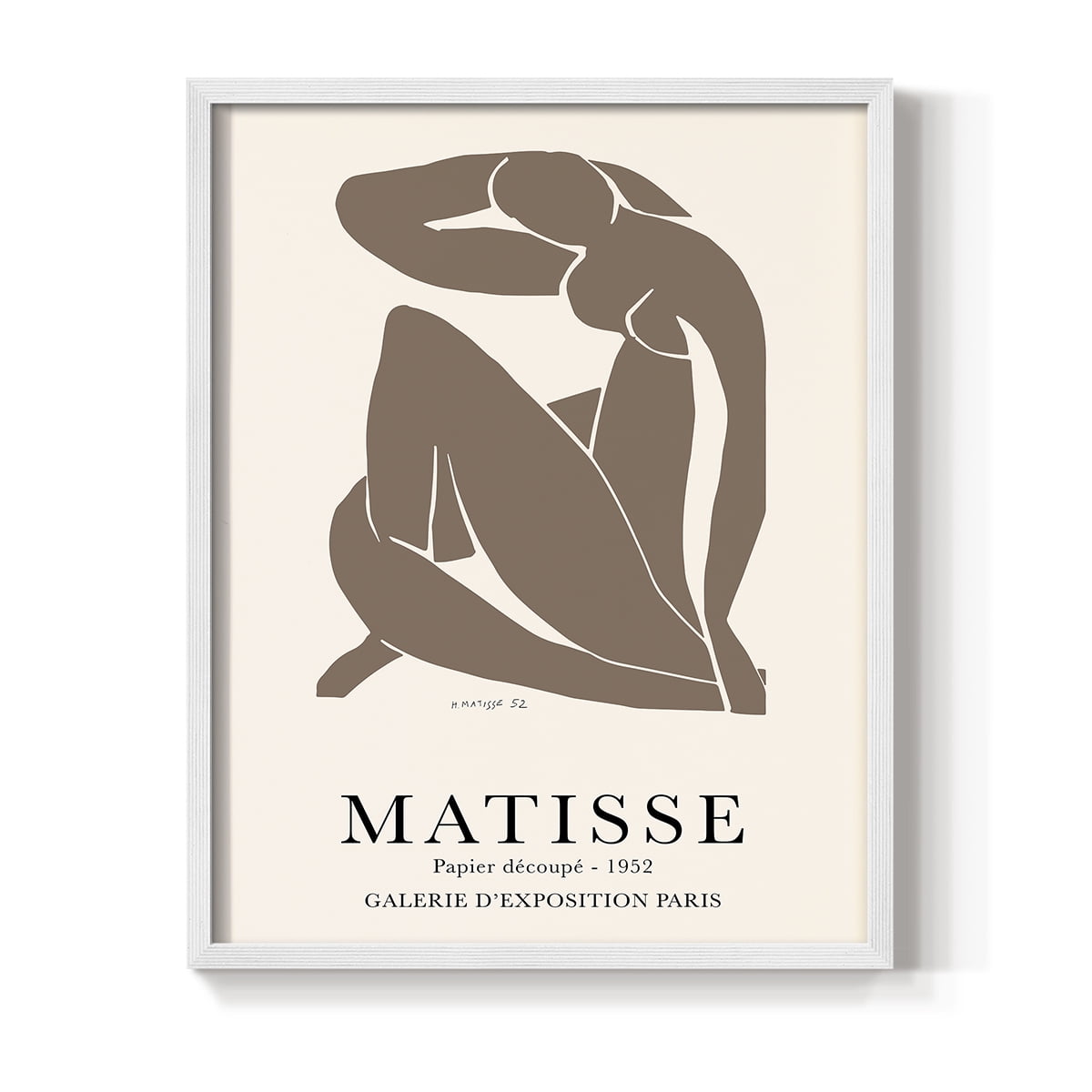 Matisse CCVI in Solid Wood 8 x 10 Framed Print