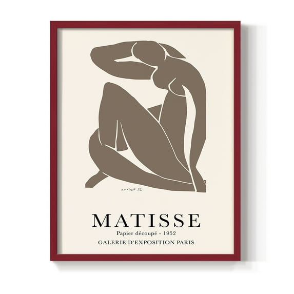 Matisse CCVI in Solid Wood 8 x 10 Framed Print