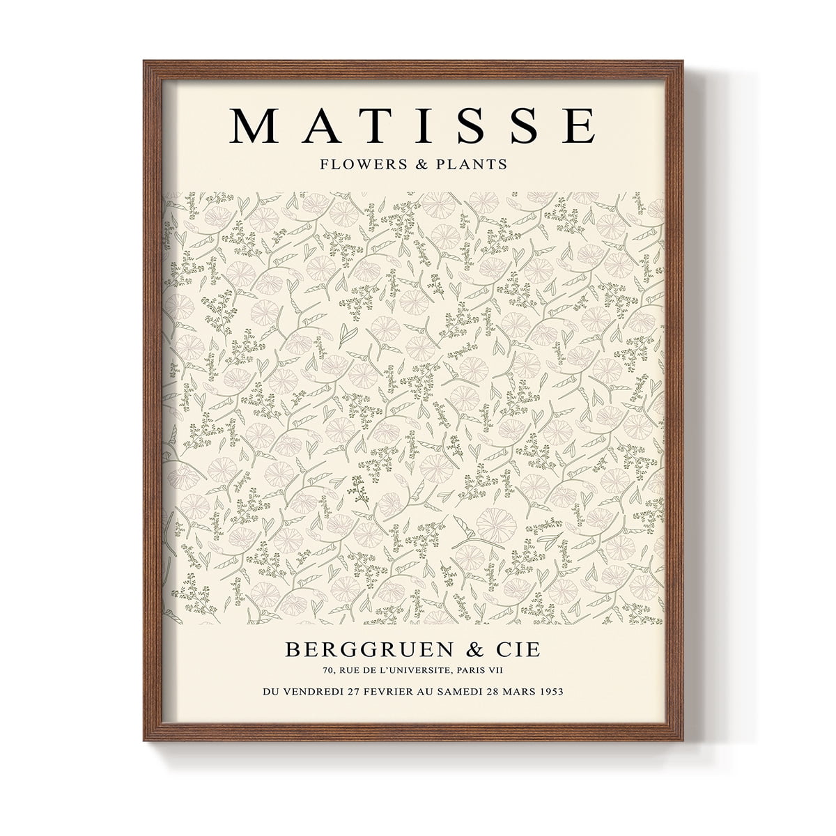 Matisse CCVI in Solid Wood 8 x 10 Framed Print
