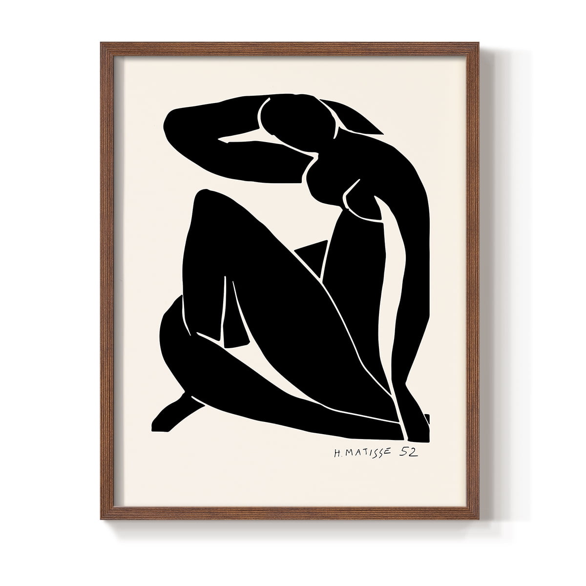 Matisse CCVII in Solid Wood 11 x 14 Framed Print