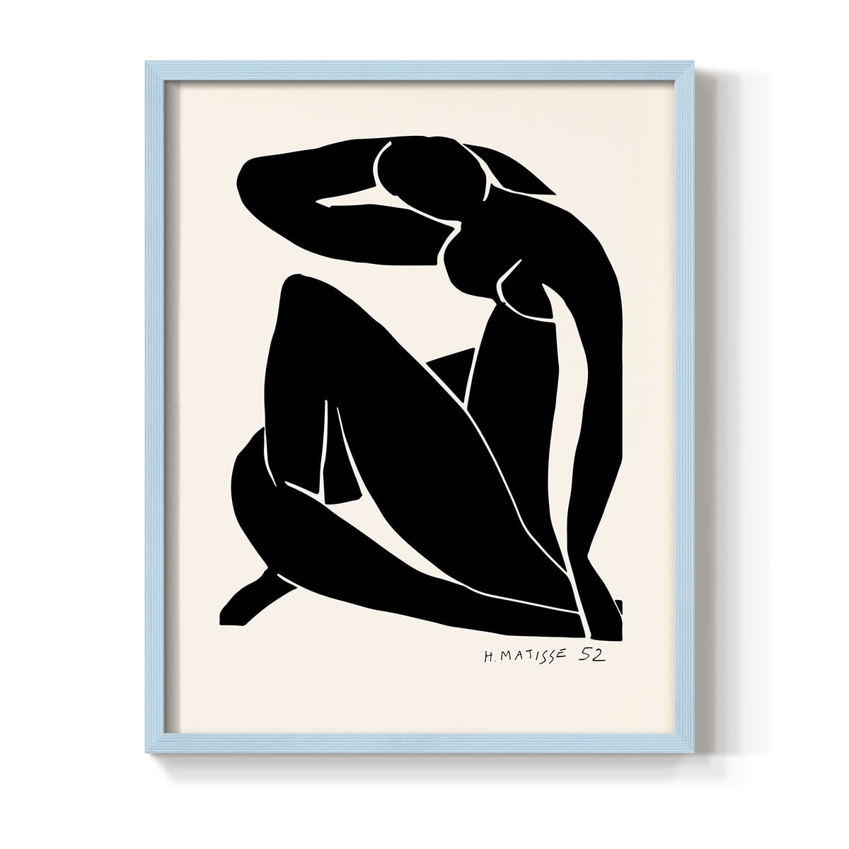 Matisse CCVII in Solid Wood 8 x 10 Framed Print