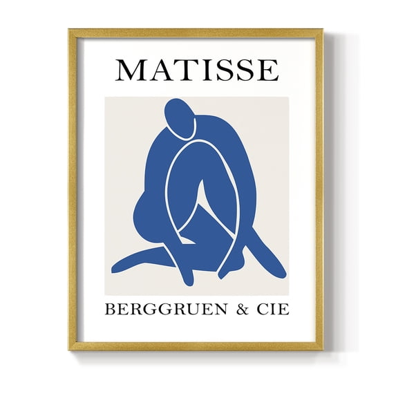 Matisse CCXCIII in Solid Wood 22 x 28 Framed Print