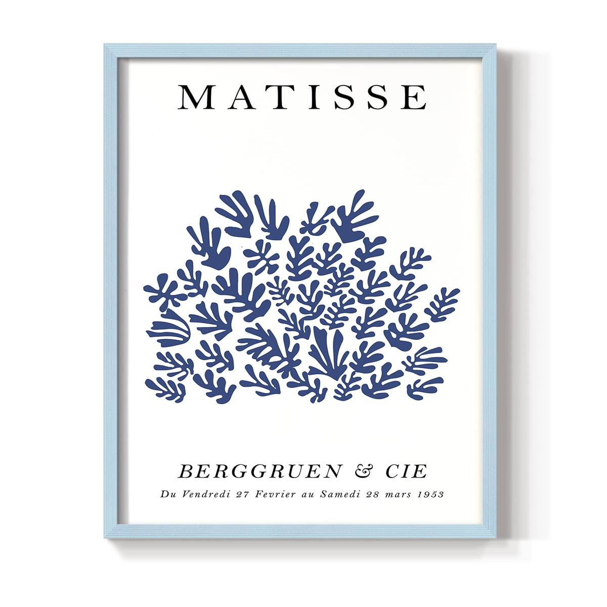 Matisse CCXCIX in Solid Wood 11 x 14 Framed Print