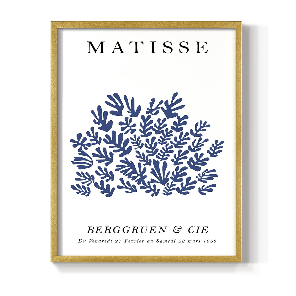 Matisse CCXCIX in Solid Wood 16 x 20 Framed Print