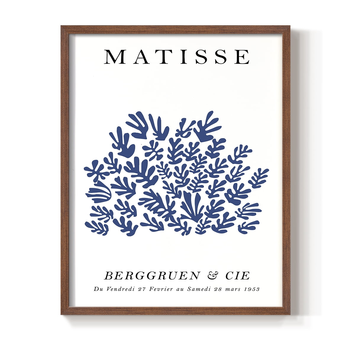 Matisse CCXCIX in Solid Wood 8 x 10 Framed Print