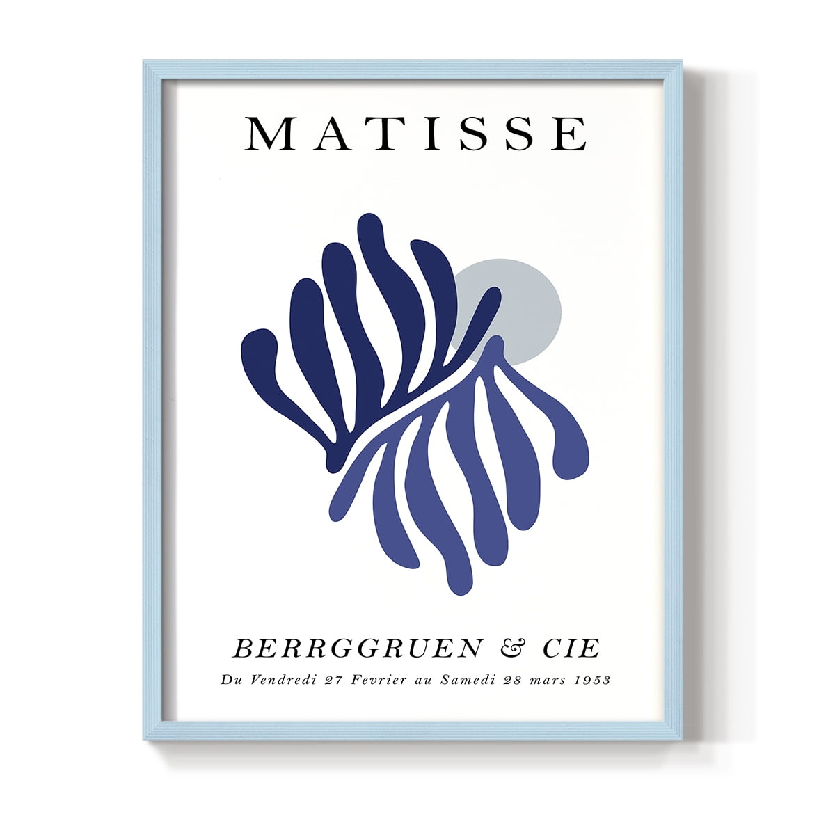 Matisse CCXCVI in Solid Wood 11 x 14 Framed Print