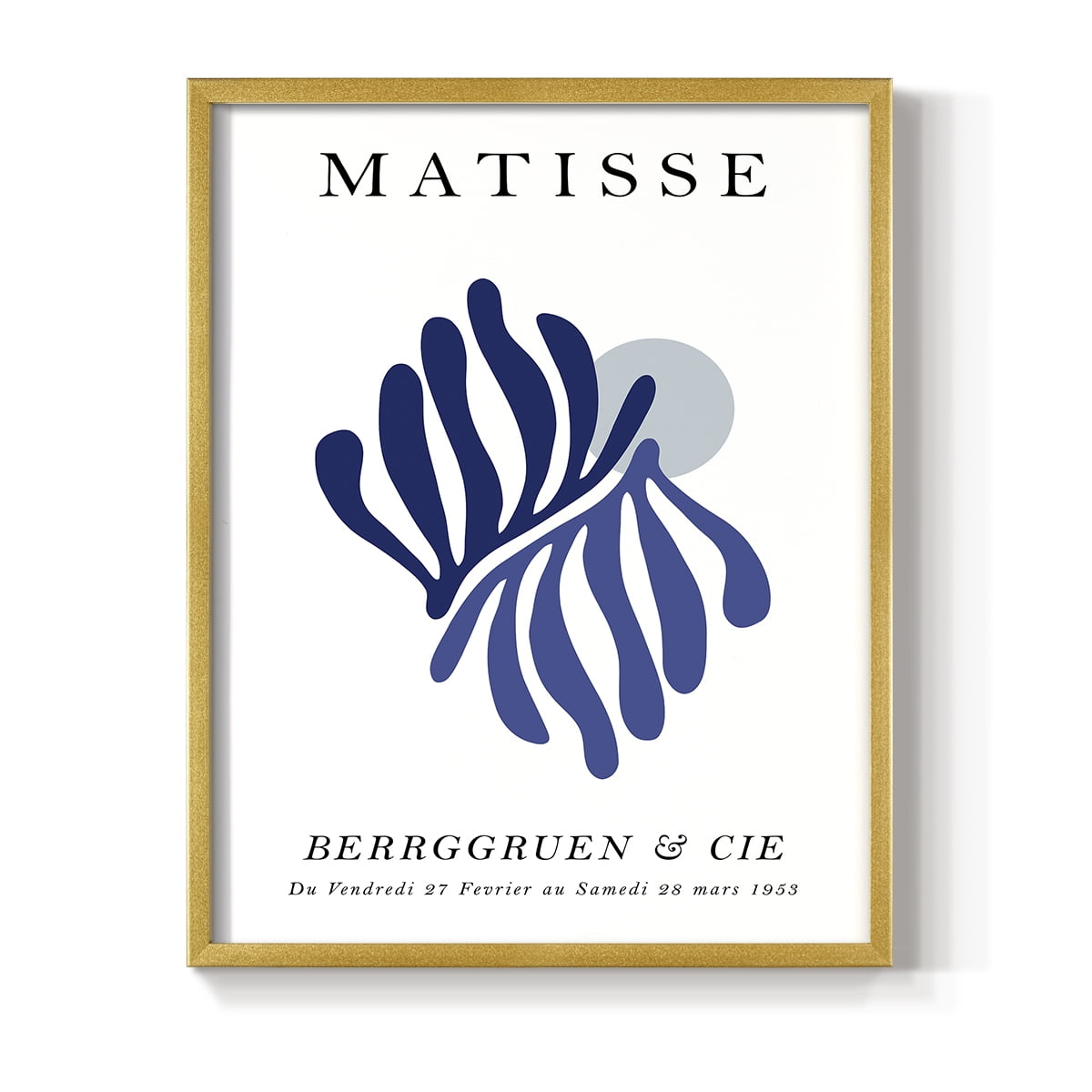 Matisse CCXCVI in Solid Wood 8 x 10 Framed Print