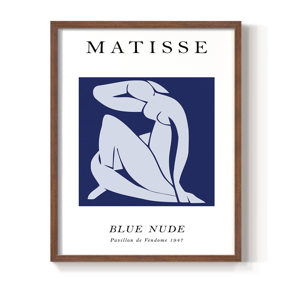 Matisse CCXCVII in Solid Wood 8 x 10 Framed Print