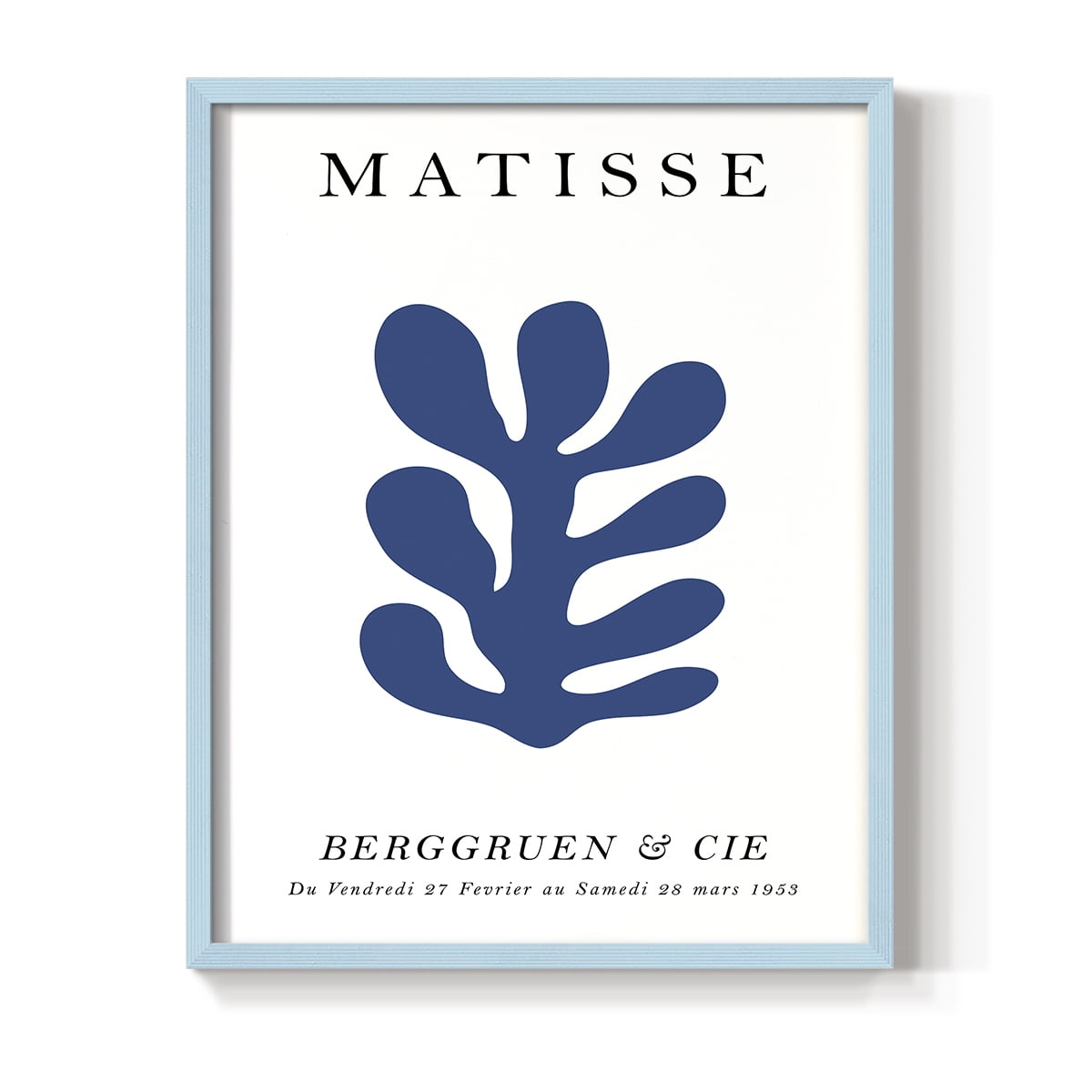 Matisse CCXCVIII in Solid Wood 11 x 14 Framed Print