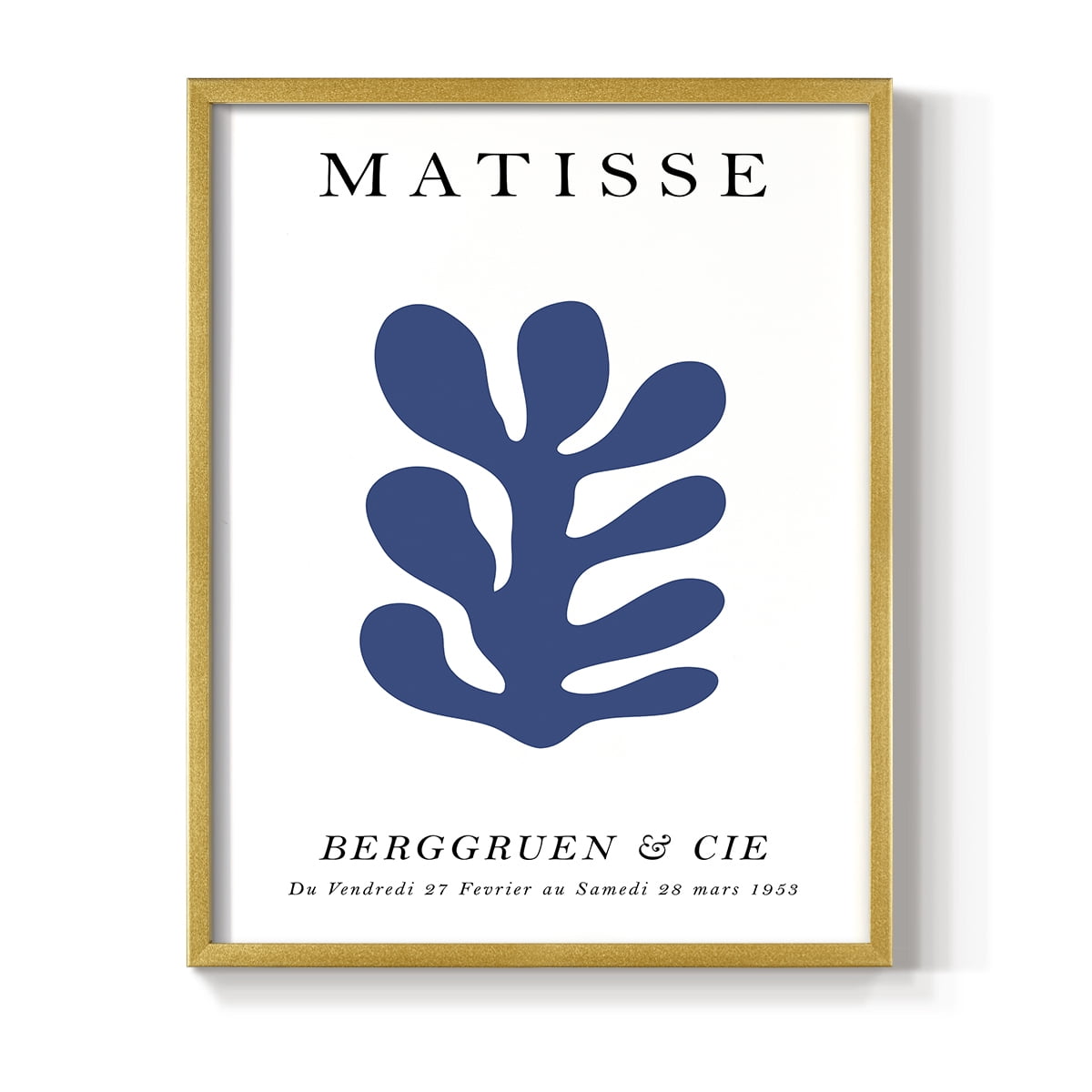 Matisse CCXCVIII in Solid Wood 11 x 14 Framed Print