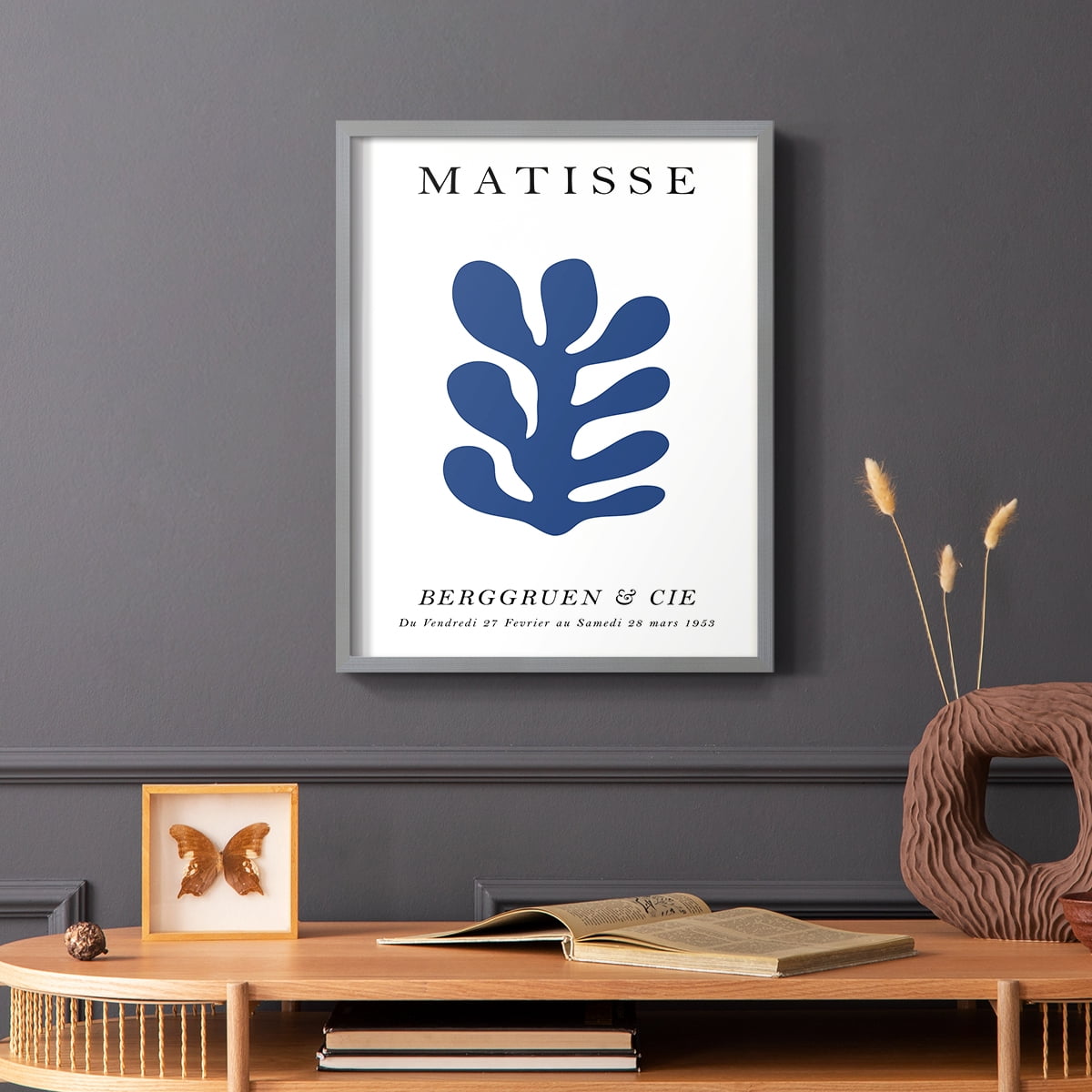 Matisse CCXCVIII in Solid Wood 8 x 10 Framed Print