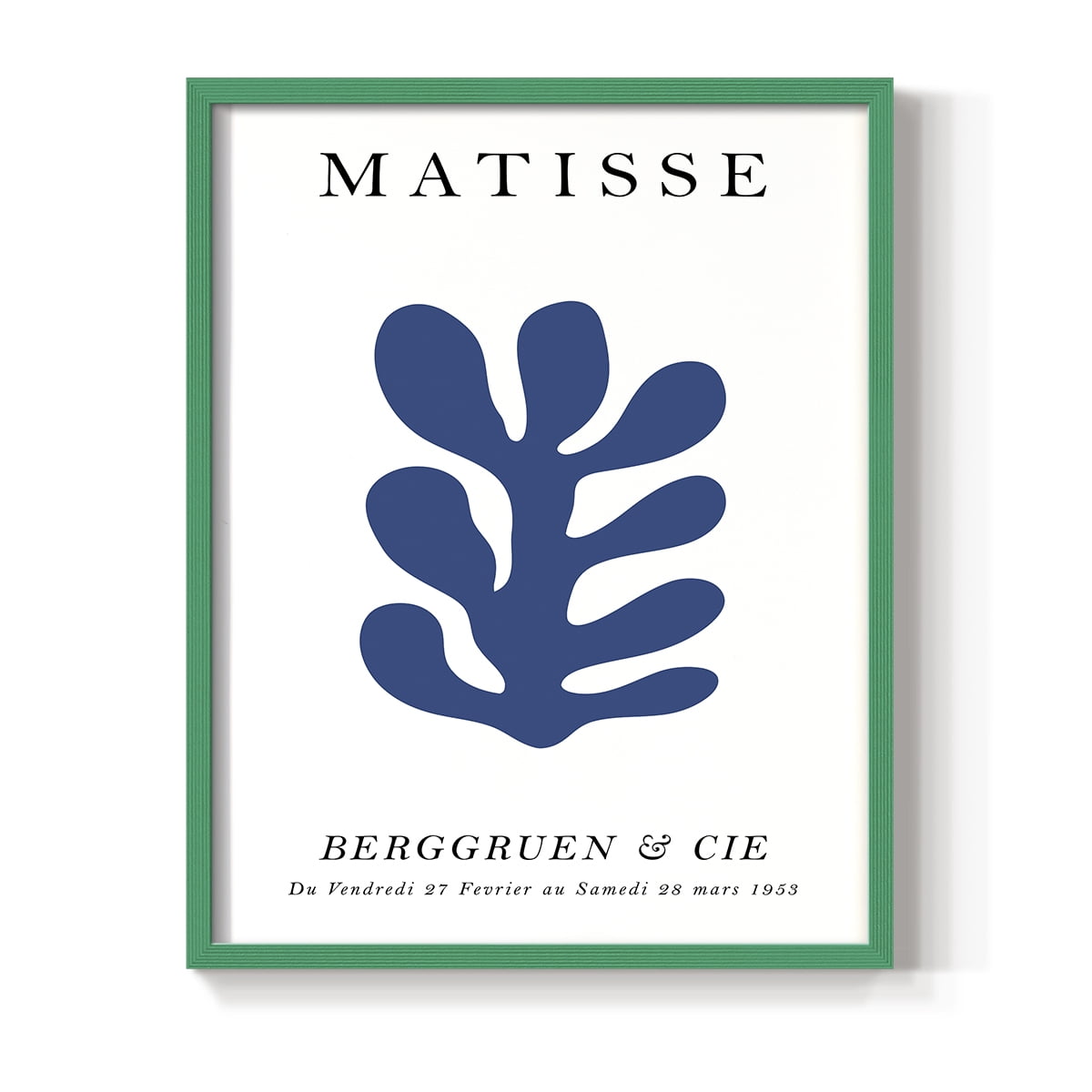 Matisse CCXCVIII in Solid Wood 8 x 10 Framed Print