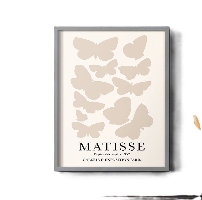 Matisse CCXII in Solid Wood 11 x 14 Framed Print