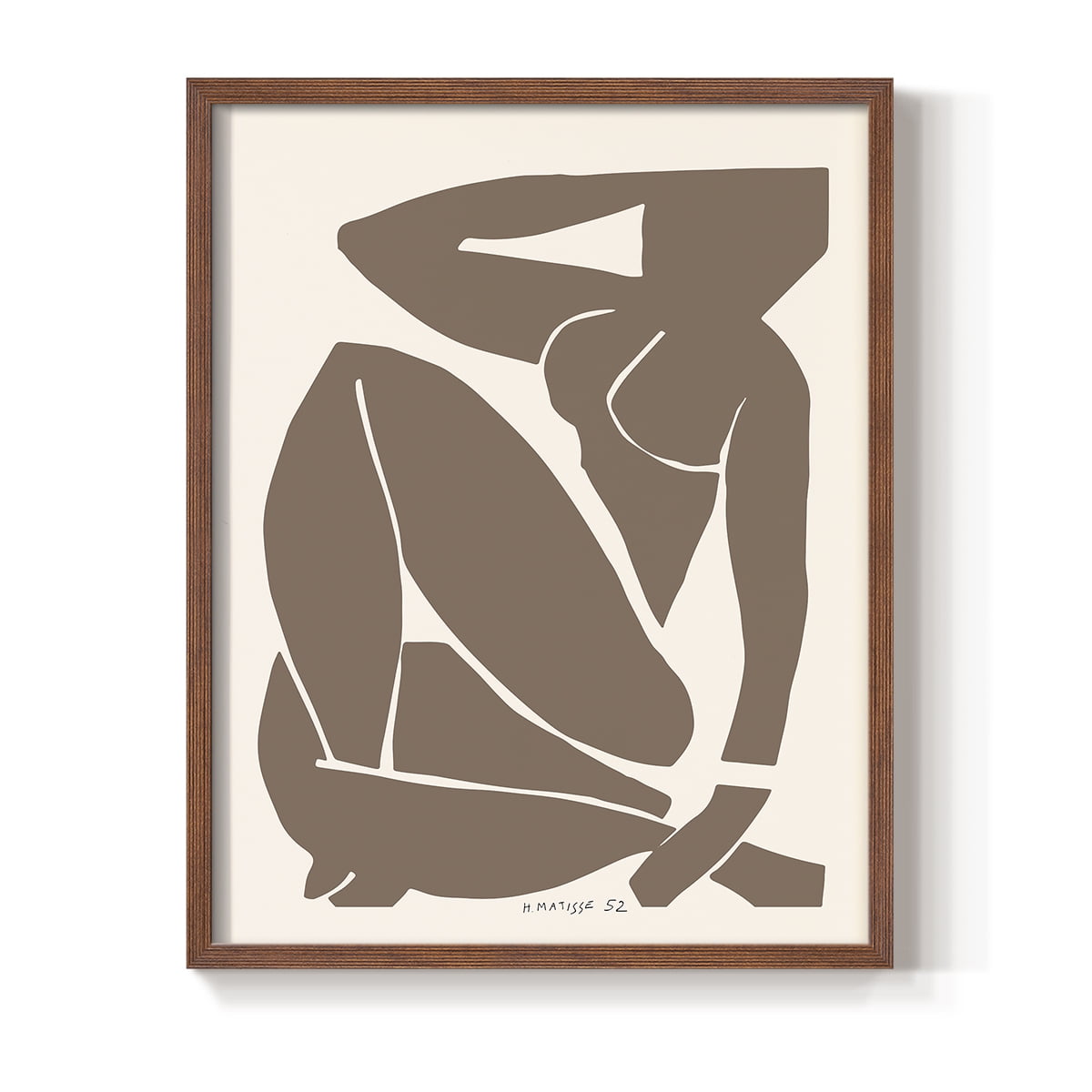 Matisse CCXIV in Solid Wood 8 x 10 Framed Print
