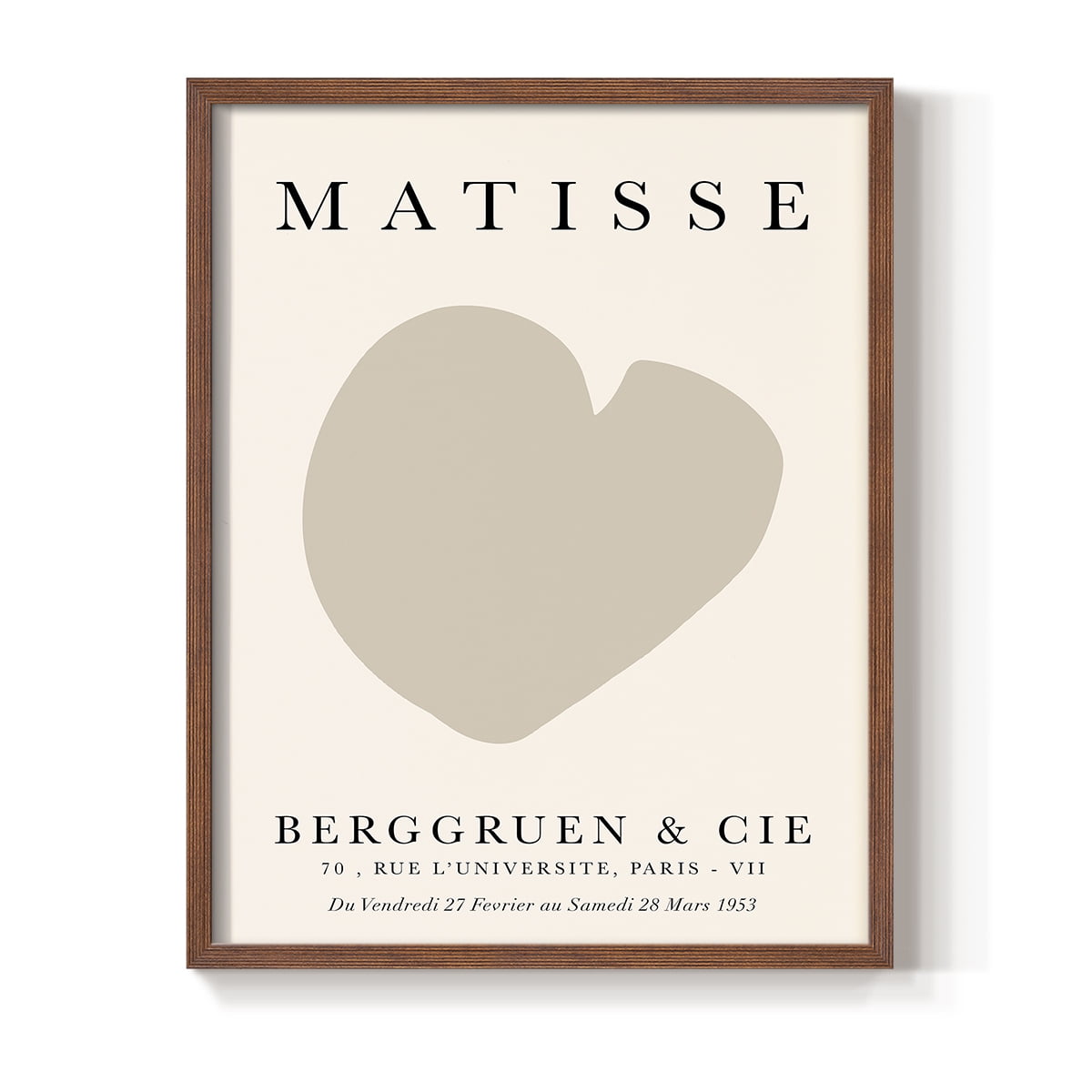 Matisse CCXIX in Solid Wood 11 x 14 Framed Print