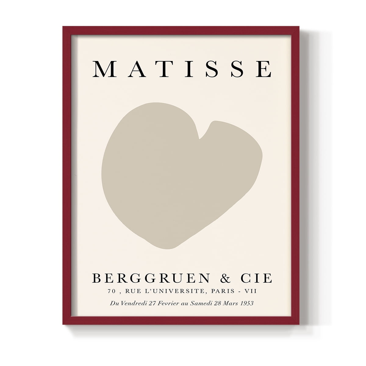 Matisse CCXIX in Solid Wood 8 x 10 Framed Print