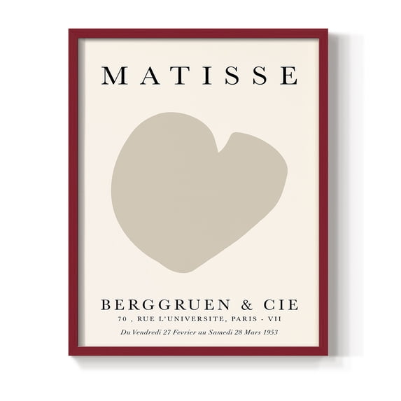 Matisse CCXIX in Solid Wood 8 x 10 Framed Print