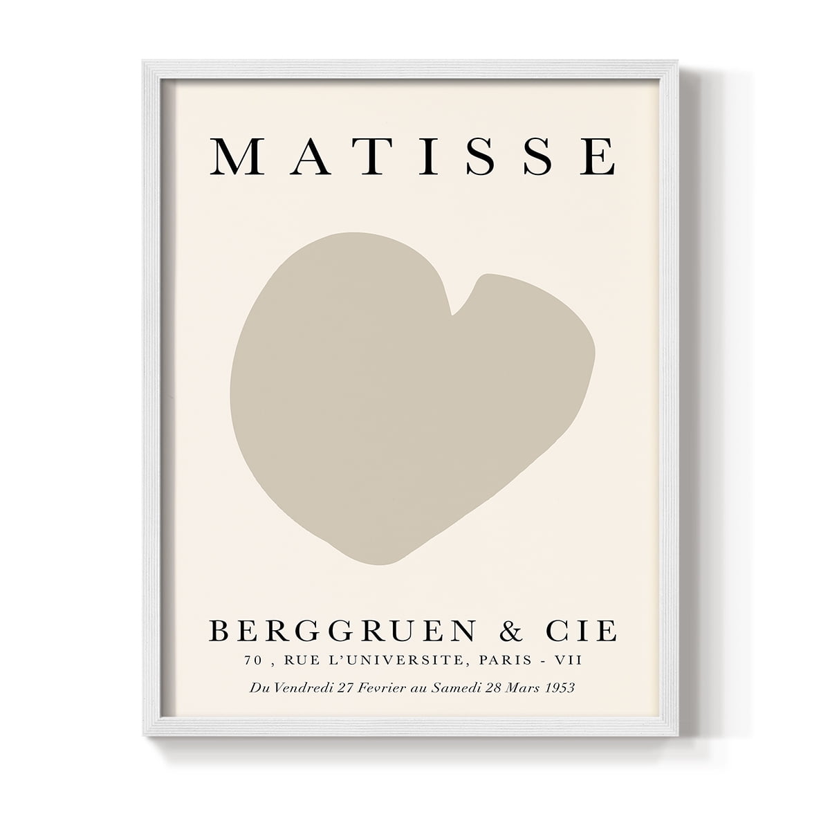 Matisse CCXIX in Solid Wood 8 x 10 Framed Print