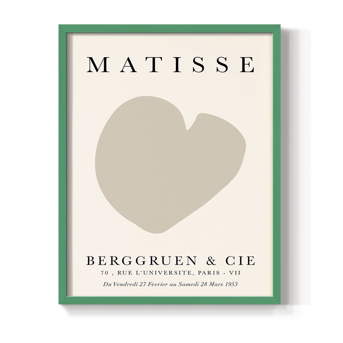 Matisse CCXIX in Solid Wood 8 x 10 Framed Print
