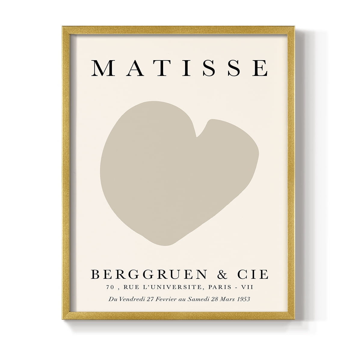 Matisse CCXIX in Solid Wood 8 x 10 Framed Print