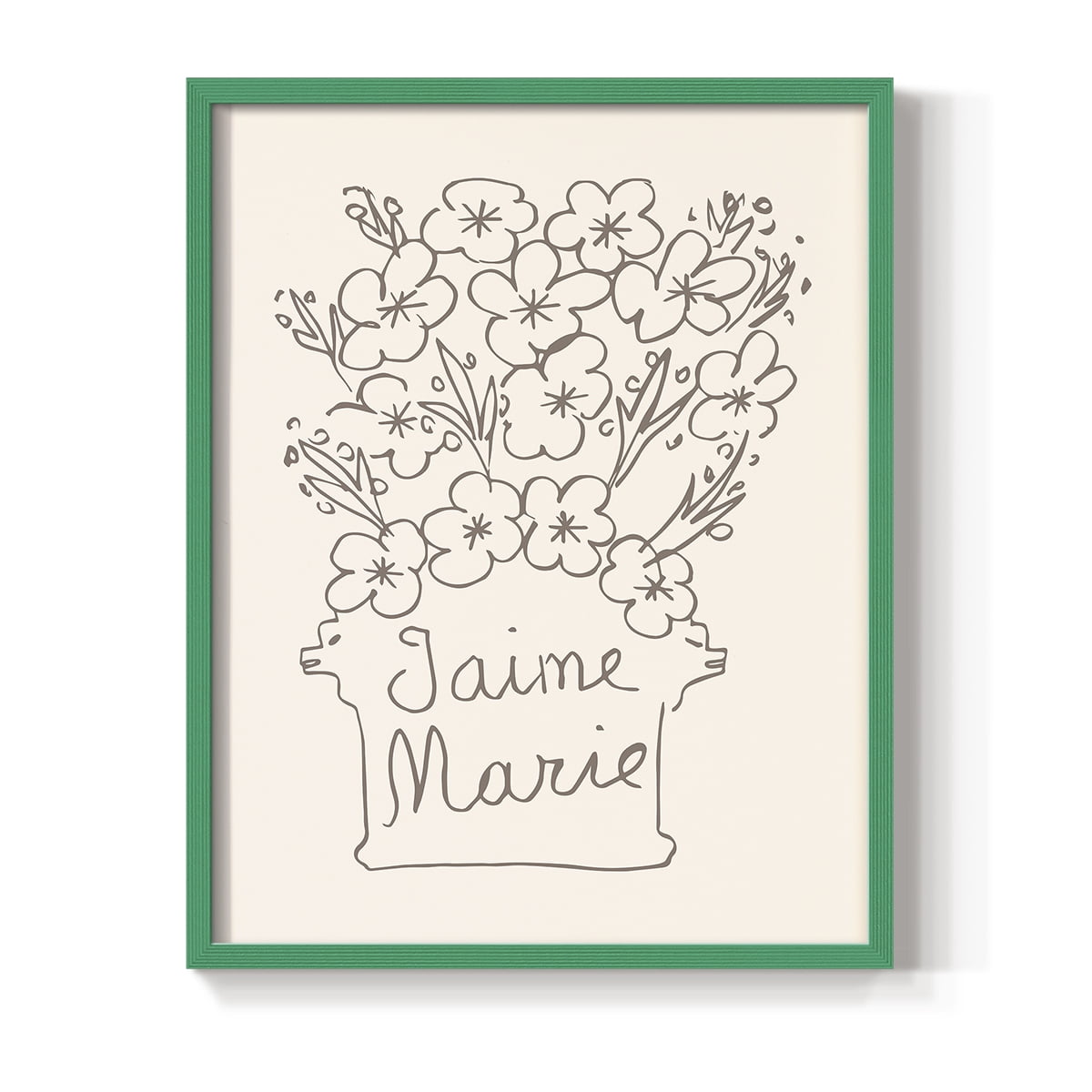 Matisse CCXLI in Solid Wood 11 x 14 Framed Print