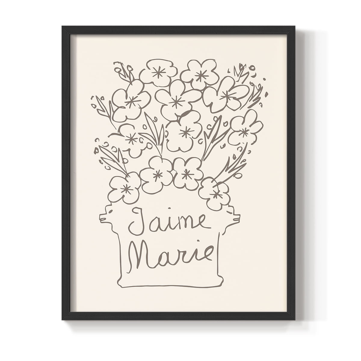 Matisse CCXLI in Solid Wood 11 x 14 Framed Print