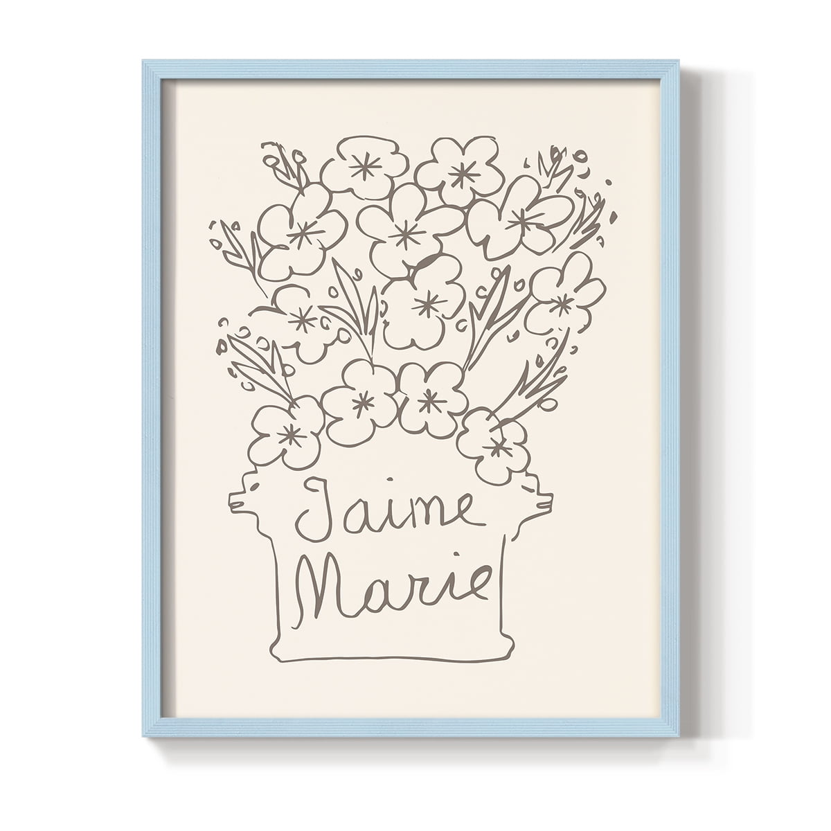 Matisse CCXLI in Solid Wood 11 x 14 Framed Print