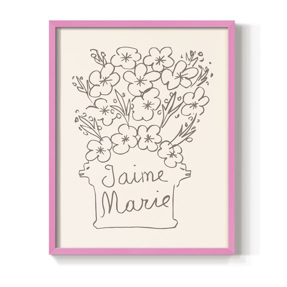 Matisse CCXLI in Solid Wood 11 x 14 Framed Print
