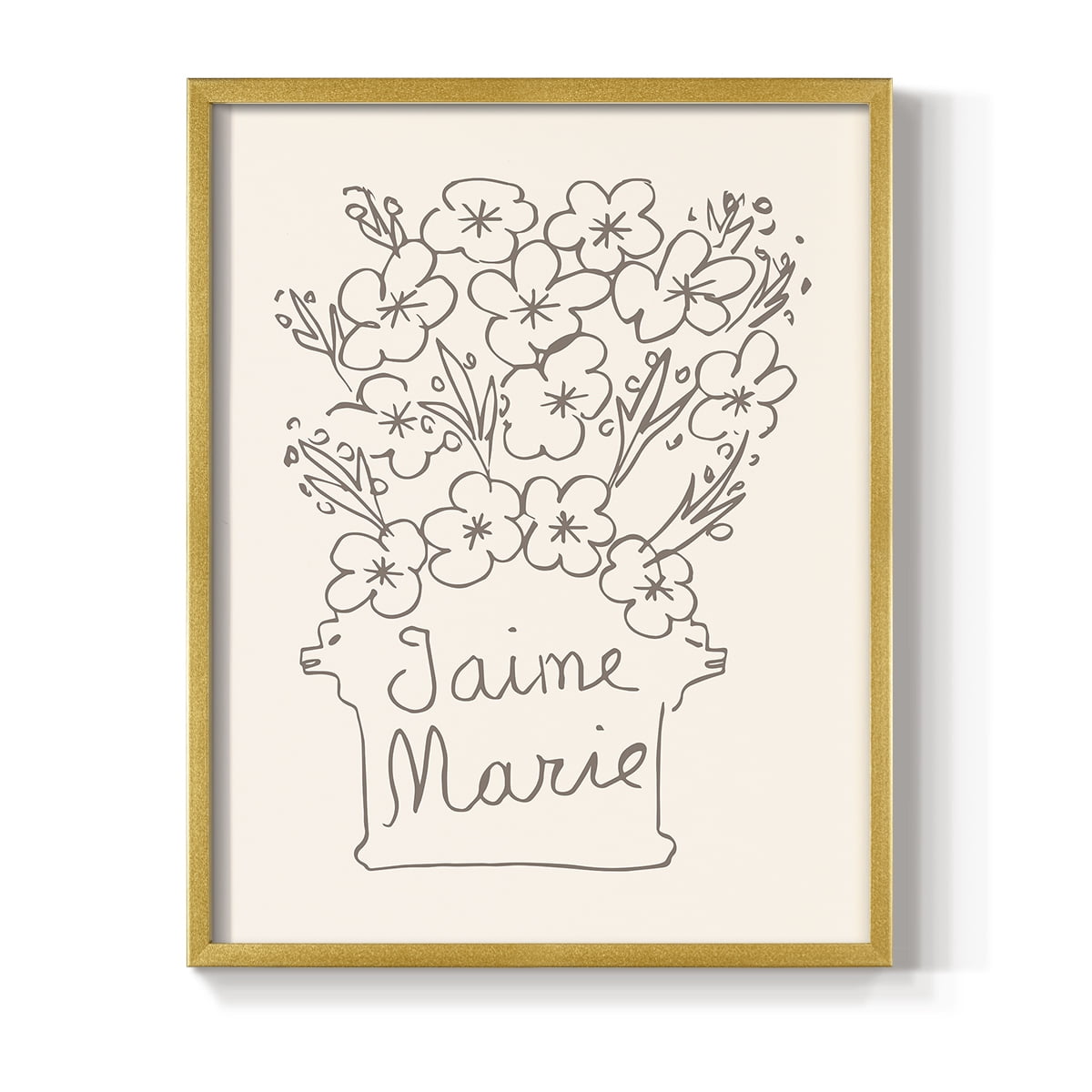 Matisse CCXLI in Solid Wood 8 x 10 Framed Print
