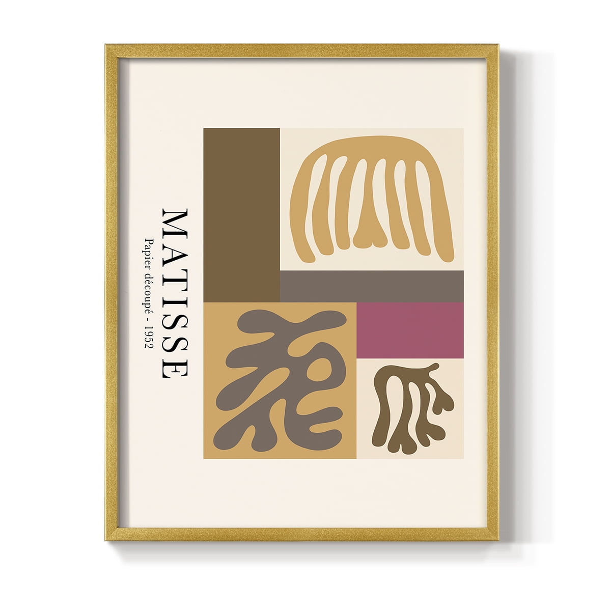 Matisse CCXLIII in Solid Wood 11 x 14 Framed Print
