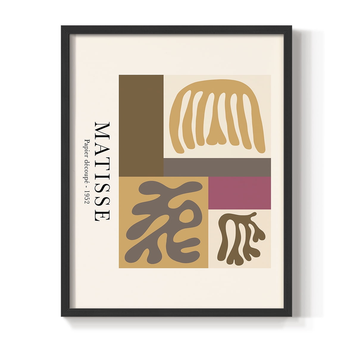 Matisse CCXLIII in Solid Wood 11 x 14 Framed Print
