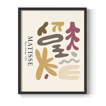 Matisse CCXLV in Solid Wood 8 x 10 Framed Print