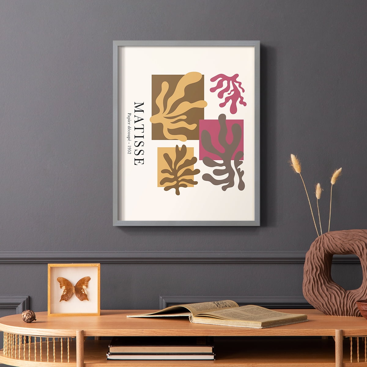 Matisse CCXLVI in Solid Wood 22 x 28 Framed Print