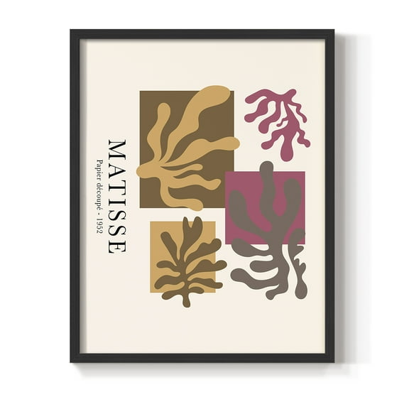Matisse CCXLVI in Solid Wood 8 x 10 Framed Print