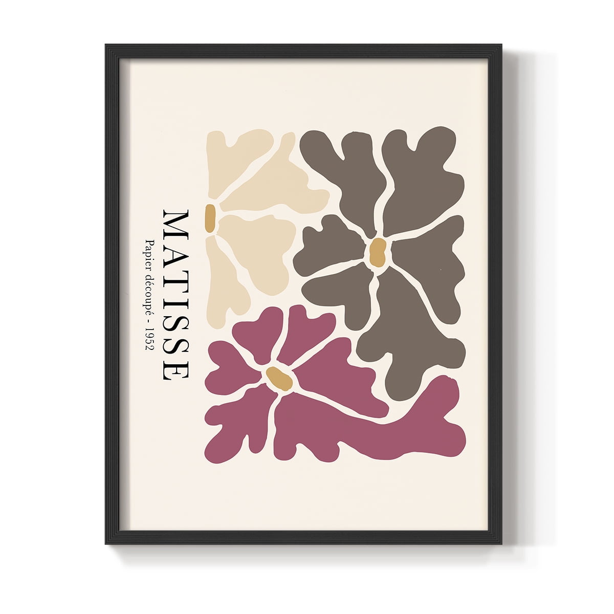 Matisse CCXLVIII in Solid Wood 16 x 20 Framed Print