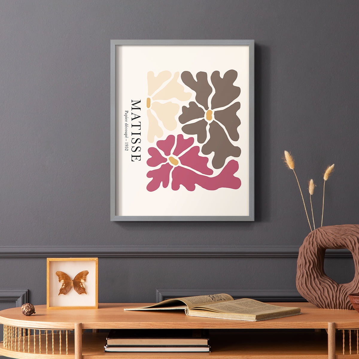 Matisse CCXLVIII in Solid Wood 22 x 28 Framed Print