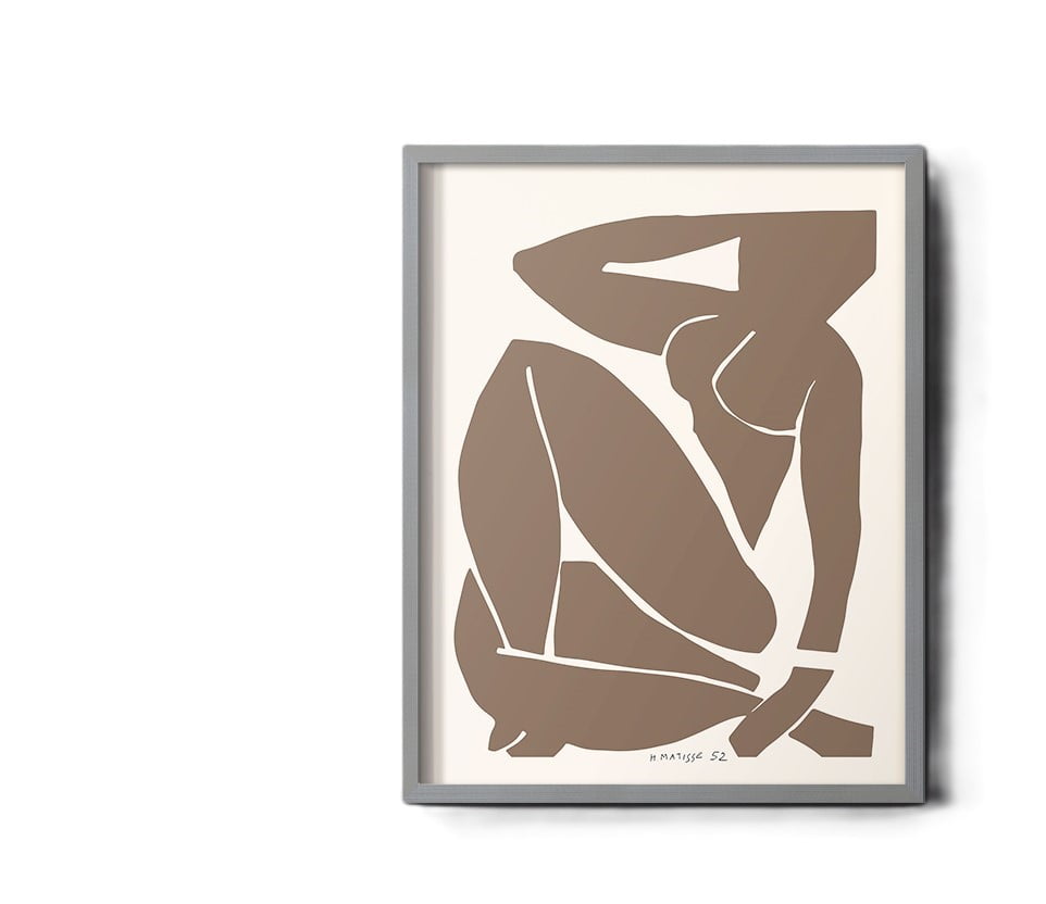 Matisse CCXV in Solid Wood 16 x 20 Framed Print