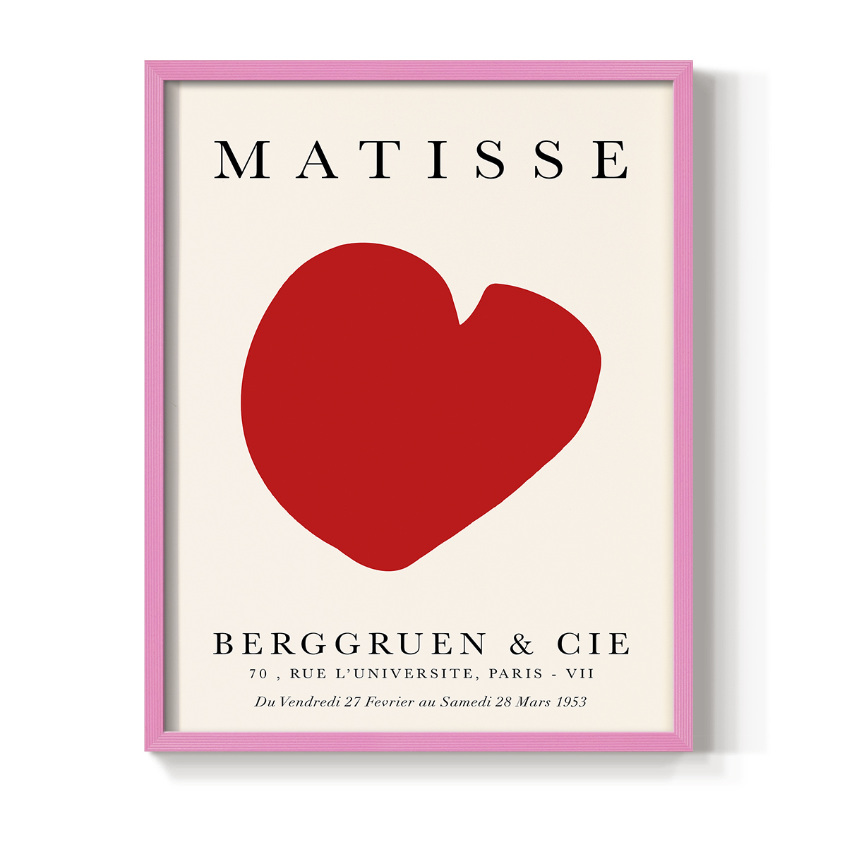 Matisse CCXVIII in Solid Wood 11 x 14 Framed Print