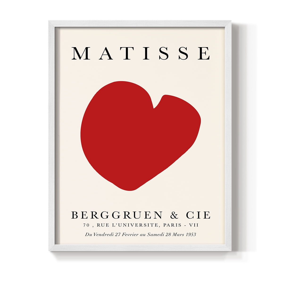 Matisse CCXVIII in Solid Wood 11 x 14 Framed Print