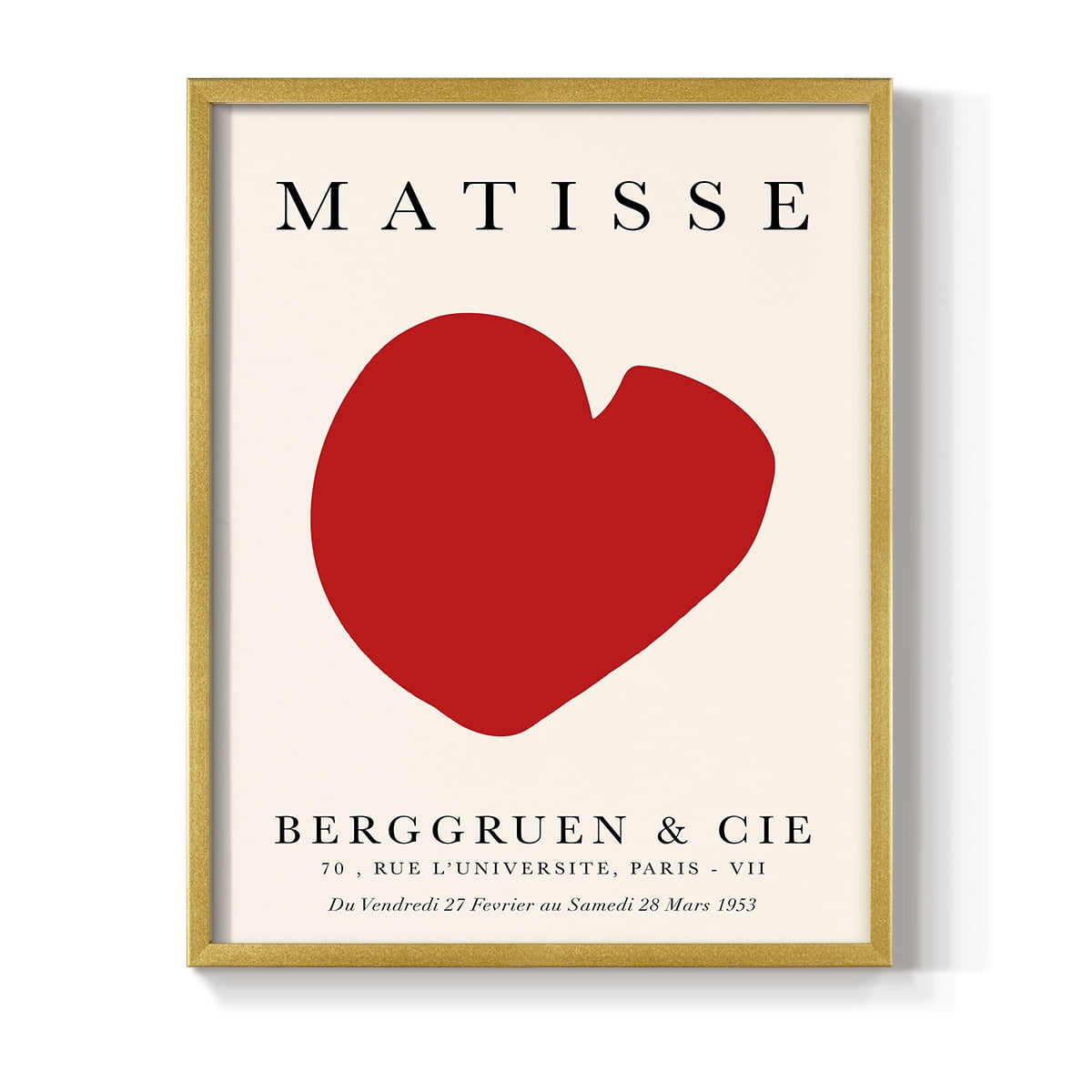 Matisse CCXVIII in Solid Wood 16 x 20 Framed Print