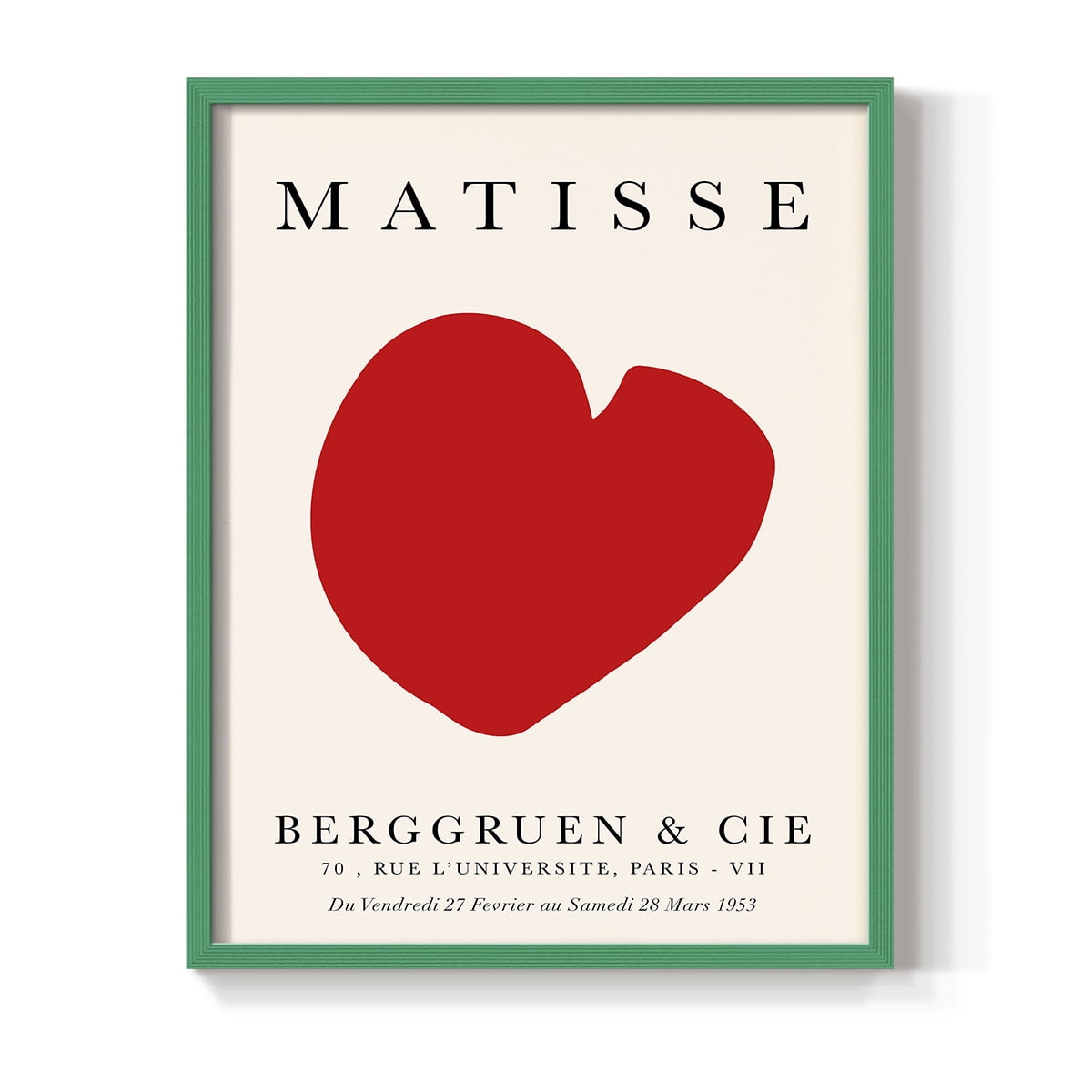 Matisse CCXVIII in Solid Wood 8 x 10 Framed Print