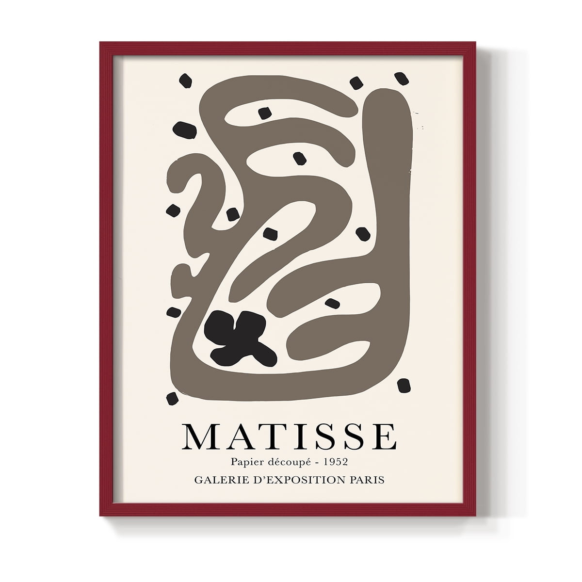 Matisse CCXX in Solid Wood 8 x 10 Framed Print