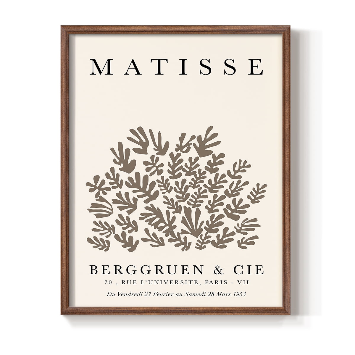 Matisse CCXXI in Solid Wood 11 x 14 Framed Print