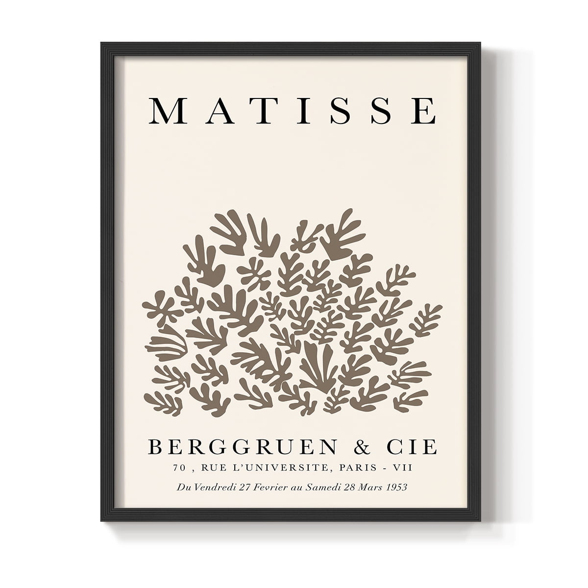 Matisse CCXXI in Solid Wood 16 x 20 Framed Print