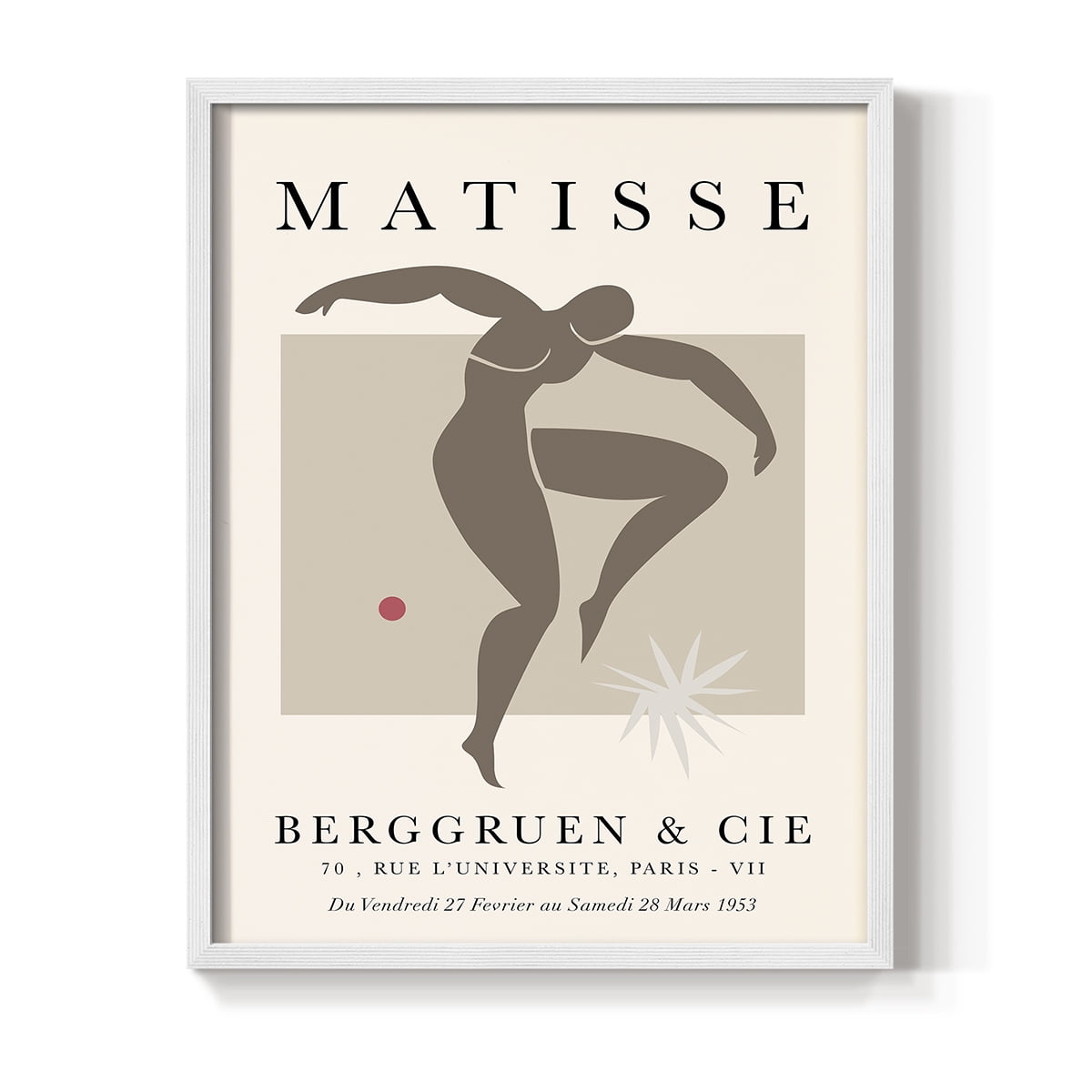 Matisse CCXXIX in Solid Wood 11 x 14 Framed Print